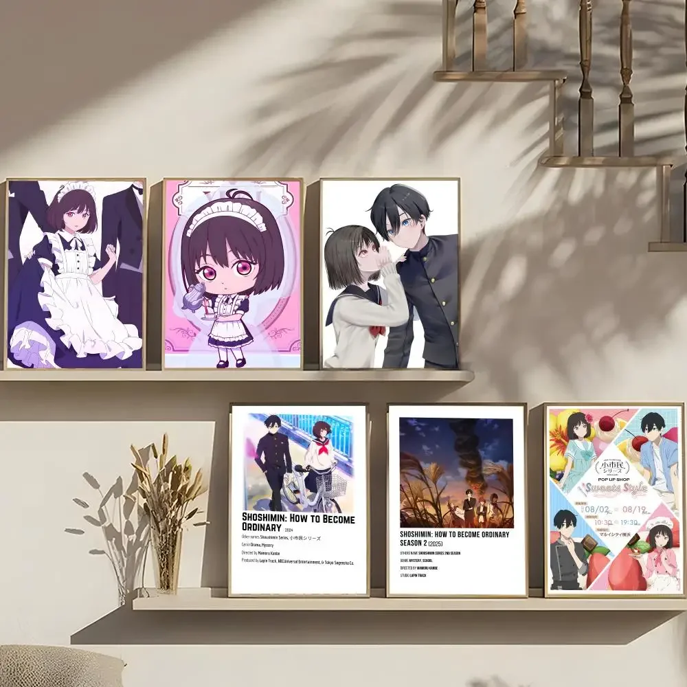 Anime S-Shoshimin Series Poster Art print wall decor ideal for living room, bedroom, bar, parlor, and home gifting