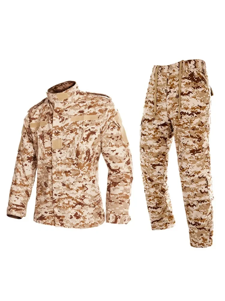 Oulylan Long Sleeved Outdoor Training Set Camouflage Tactical Men's Suit Cp Softair Uniform Tactical Gear Uniform Wear Suit