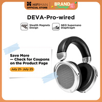 HIFIMAN Deva-Pro Over-Ear Open-Back Planar Magnetic Headphone with Stealth Magnets-Wired Version