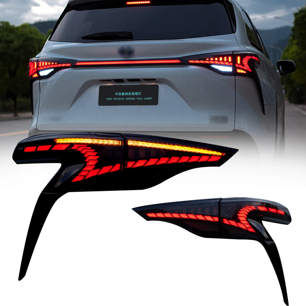 

Modified Car Lamp For TOYOTA SIENNA 2020-2023 LED Tail Lights With Trunk Lamp Stop Light