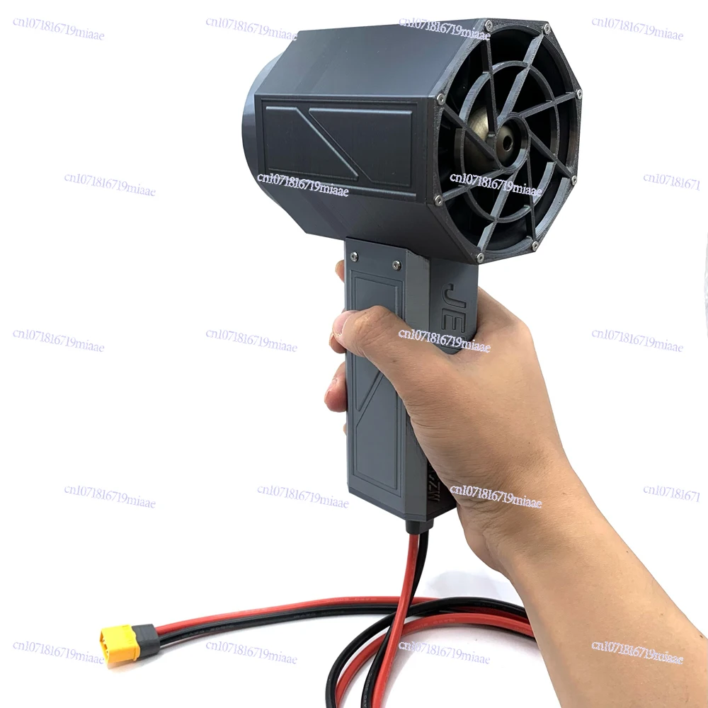 

70 duct 6S version violent turbine handheld hair dryer blowing snow dust washing car blowing water brushless lithium battery