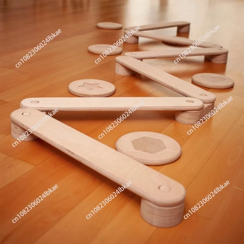 Kids' gymnastics balance beam, toddler wobble board, children's balance board, physical exercise balance beam