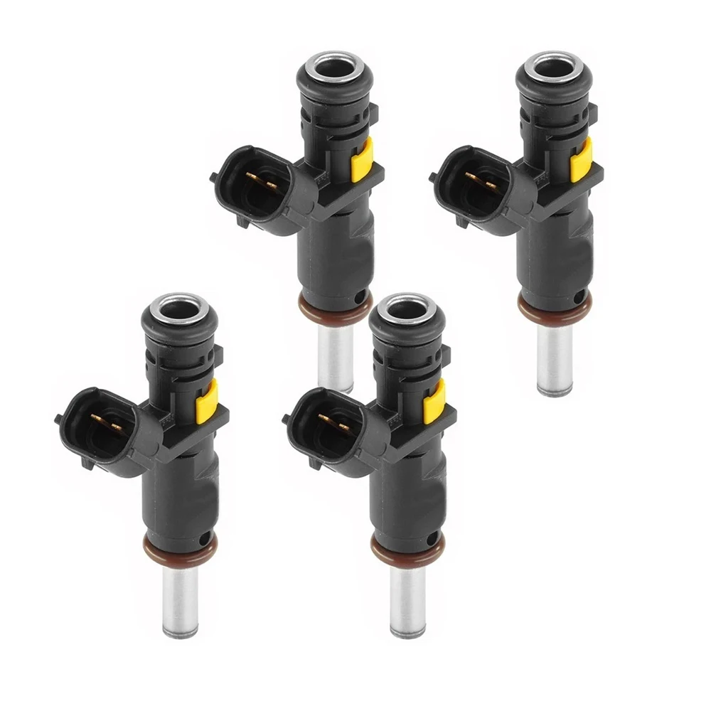4pcs 13537528176 7528176 V752817680-07 Fuel Injector For MINI COOPER 07~15 Countryman 11~16 Paceman 13~16 1.6L L4