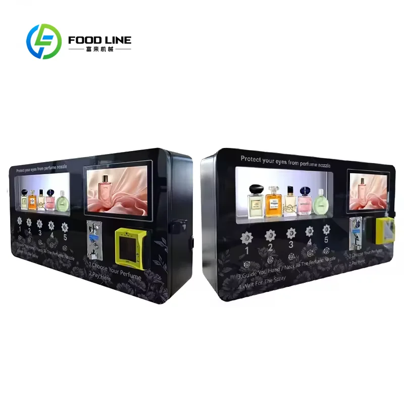 Luxury Smart Wall-Mounted Cologne Vending Machines Fragrance Perfume Dispensers Card Reader Cashless Payment System SDK
