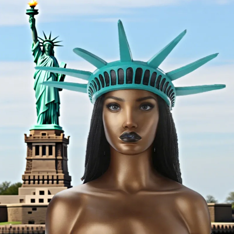 

Novelties Statue of Liberty Crown Headband, Statue of Liberty Torch Lightup, Statues of Libertys Costume Accessories