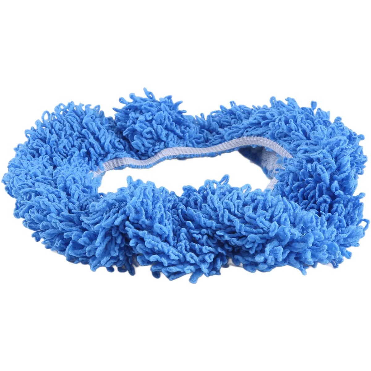 High-end Disposable Mop,Washable Durable Replacement Microfiber Pads Dust Push Mop Cloth for Dry and Wet Vacuum Cleaner,Blue