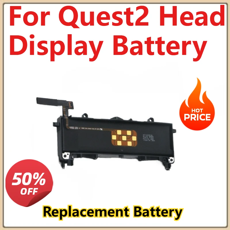 

High Quality New Head Display Rechargeable Battery for Oculus Quest2/Quest3 VR Glasses Helmet Battery