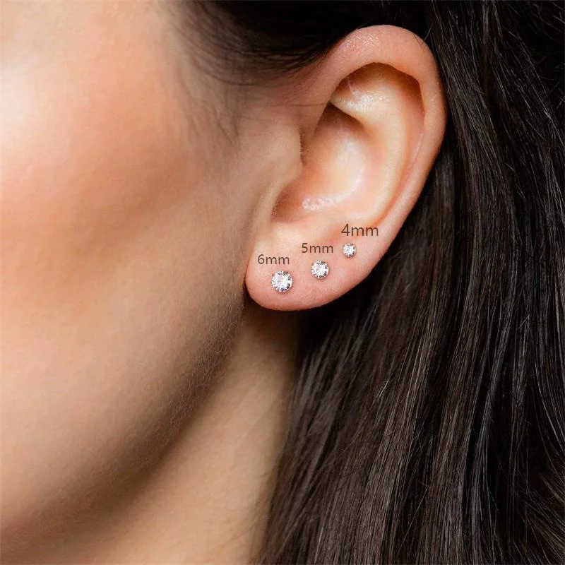 Thumbnail 3 - #7 Compare Moissanite Stud Earrings Before You Buy