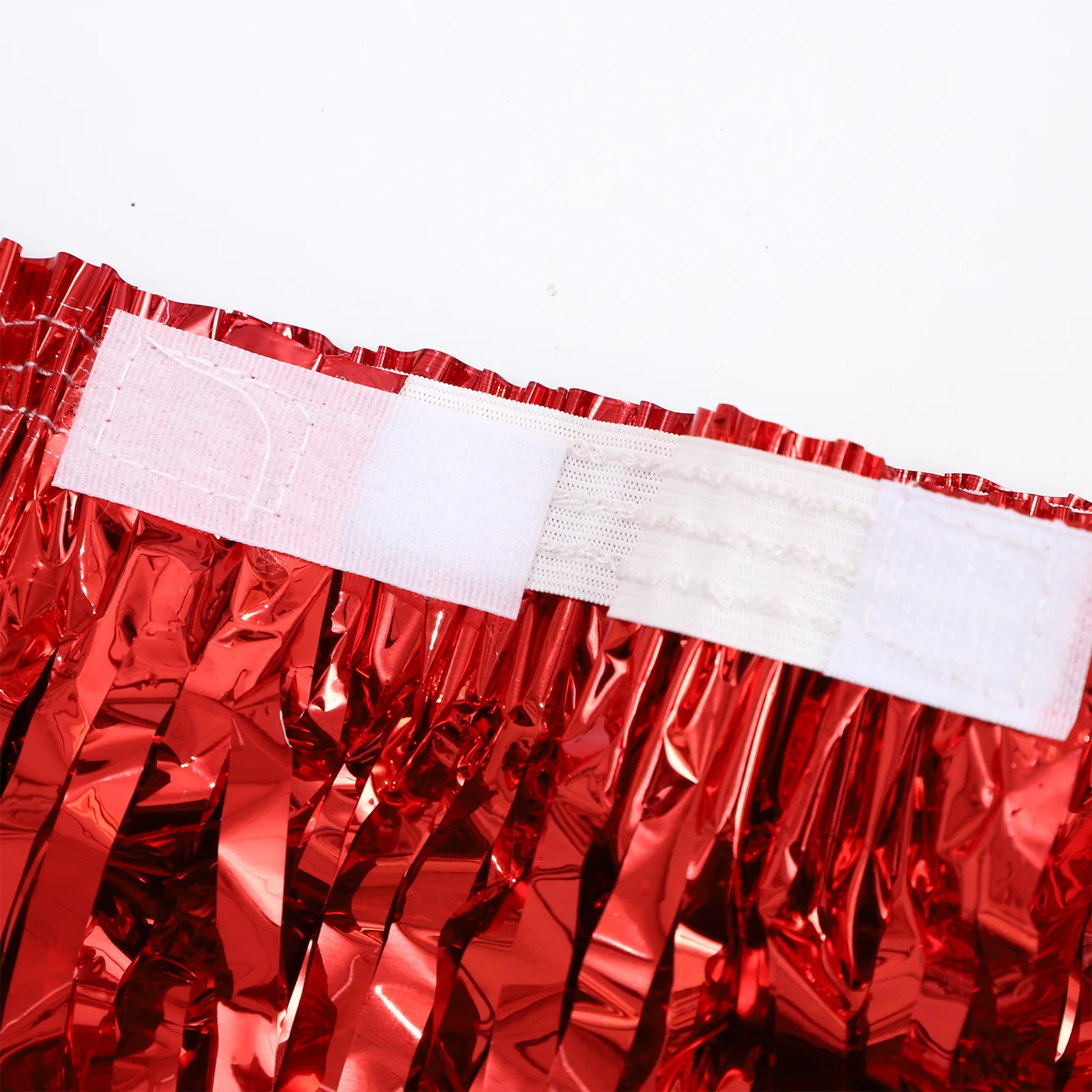 هاواي التشجيع مهدب التنانير النساء لامعة الترتر شرابات معدنية تنورة رقص اللاتينية الرقص الجاز ملابس رقص الشارع الشهير