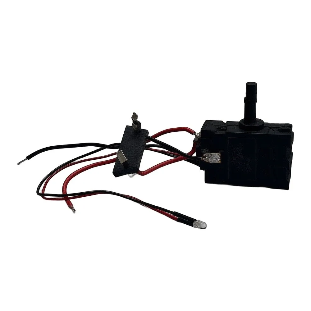 12V Electric Ratchet Wrench Switch With Light Right Angle On/Off Reverse Control For Electric Ratchet Wrench Switch Power Tool
