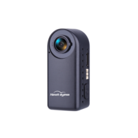 Hawkeye Thumb Cam 2 HD 4K Action Camera for Riding Vlog FPV Recording Waterproof Compact Size Black Color