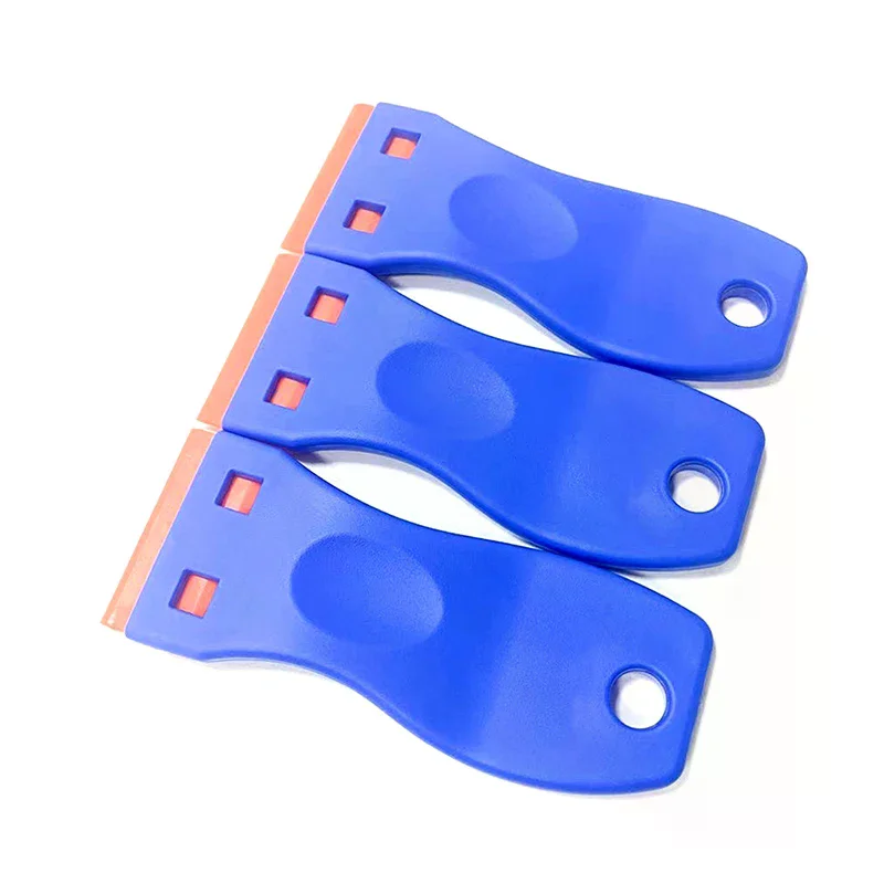 【New】1Set Car Sticker Remover Multipurpose Plastic Small Paint Automotive Film Applying Tool Household Glass Cleaning Scraper