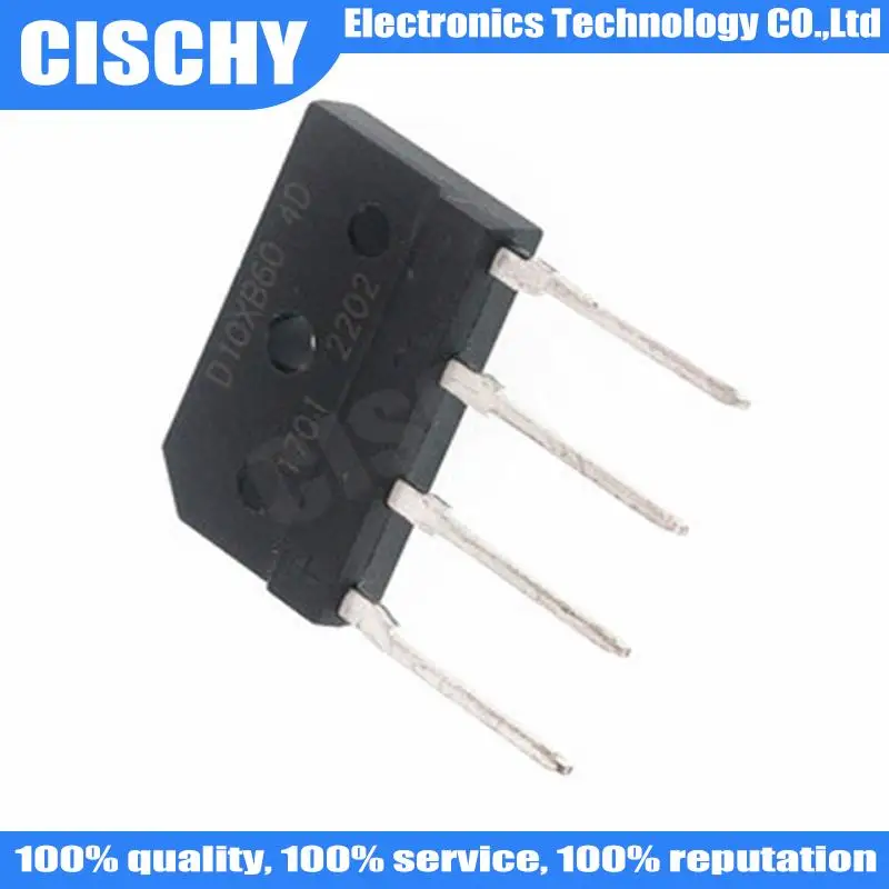 5pcs/lot D10XB60 D15XB60 D15XB80 D20XB80 D25SB80 D25XB60 D25XB80 GSIB2560 cischy Rectifier bridge pile ZIP-4  In Stock