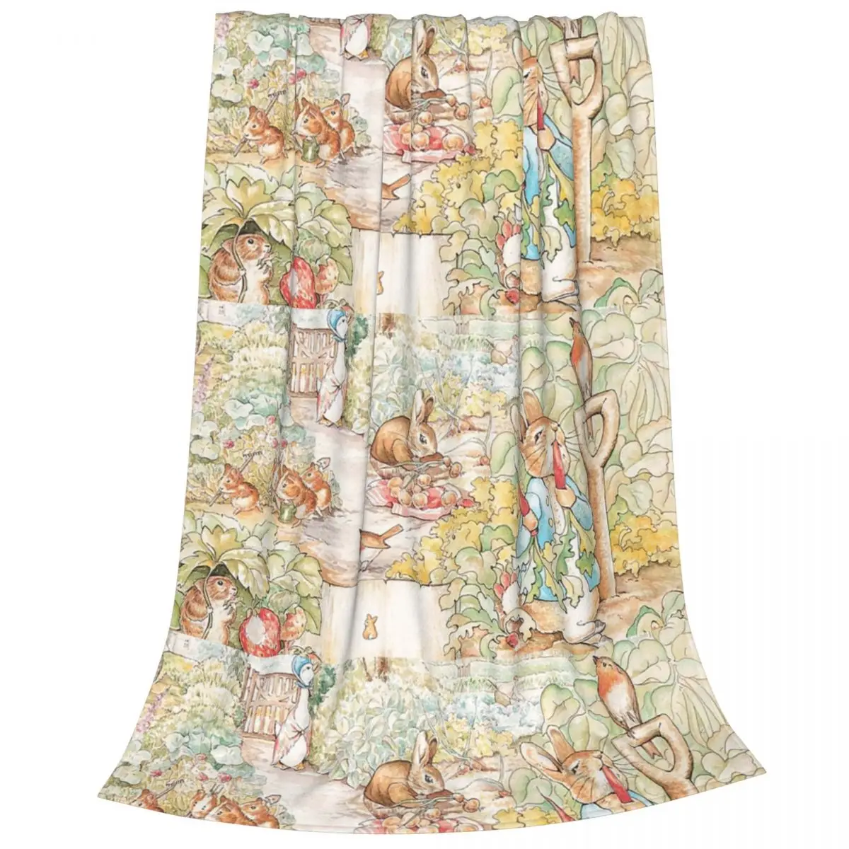 The World Of Beatrix Potter Large Blankets Flannel Lightweight Sofa Throw Blankets For Home Bedroom Outdoor Throws Bedspread