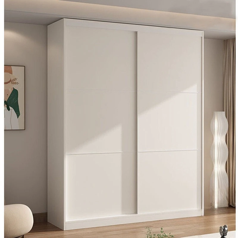 

Sliding door wardrobe, home bedroom solid wood wardrobe
