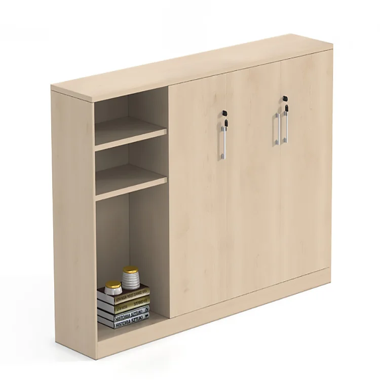 

Современный деревянный шкаф для хранения с замком для офисной мастерской, кухни, тренажерного зала, уличный универсальный шкаф для хранения документов