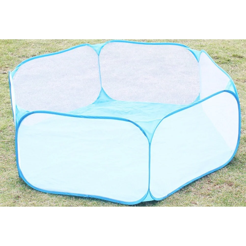 الأزرق طوي الكرة بركة خيمة روضة كرات المحيط سياج مادة آمنة سهلة التركيب تطوير الإبداع روضة أطفال