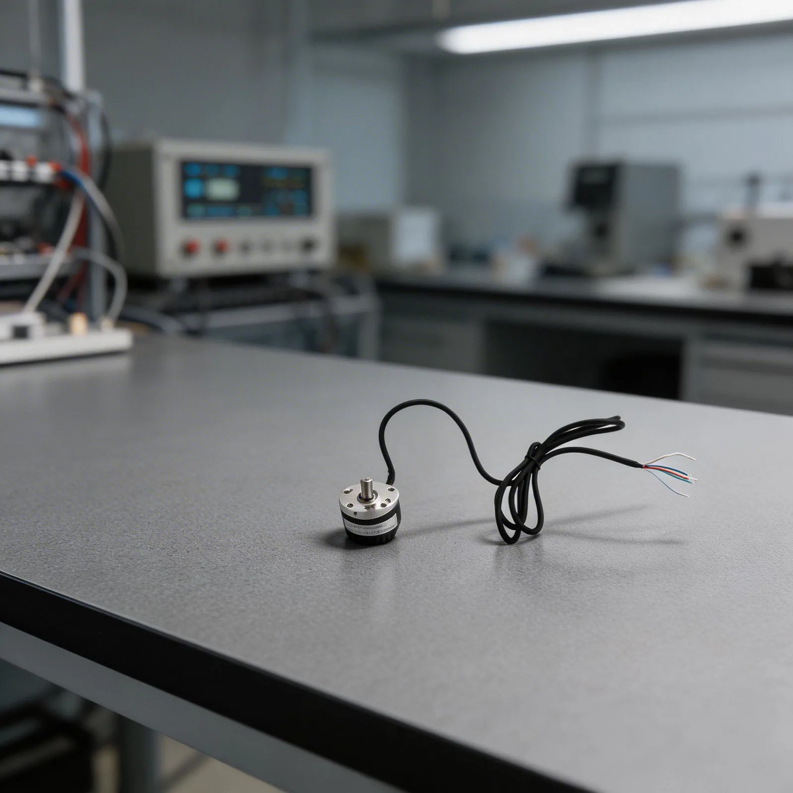 Quadrature Output Encoder Panel Photoelectric Encoder Operating Temperature Range -10 To 70 C DC 5-24V Power Supply