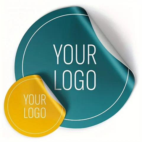 Autocollants personnalisés pour mariages, anniversaires, baptêmes, décor d'événements personnalisé, vinyle imperméable durable, fournitures de fête en vrac