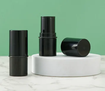 Groothandel 6G Cilinder Effen Deodorants Buis Groen/Roze/Paarse Lippenbalsem Container Lege Lippenstift Fles Reinigingsmasker Stick