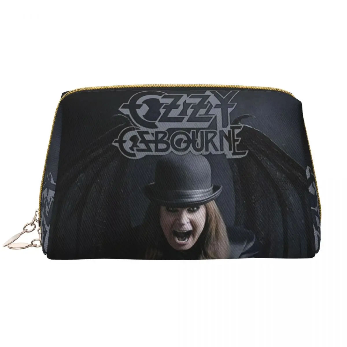 Ozzy Osbourne Cosmetic Bag Women Large Capacity British Heavy Metal Rock Music Singer Makeup Case Beauty Storage Toiletry Bags