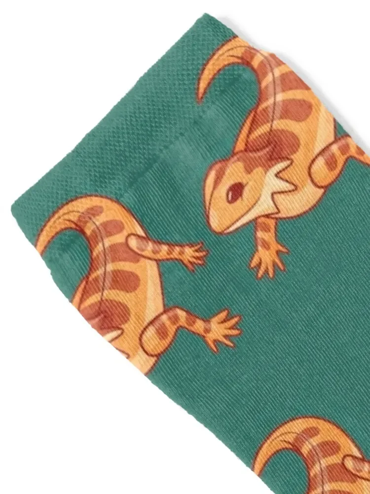 Cute Bearded Dragon Design Socks japanese fashion Lots gym Woman Socks Men's