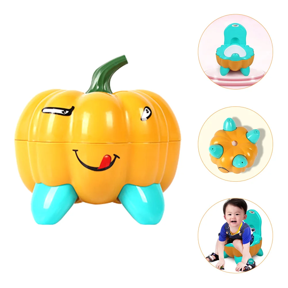 

Children's Toilet Baby Potty Chair Pumpkin Seat Toddlers Training Kids Portable