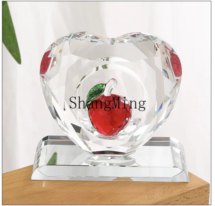 

DSA crystal ornaments creative home living room table decoration love light luxury ornaments wholesale crystal decoration