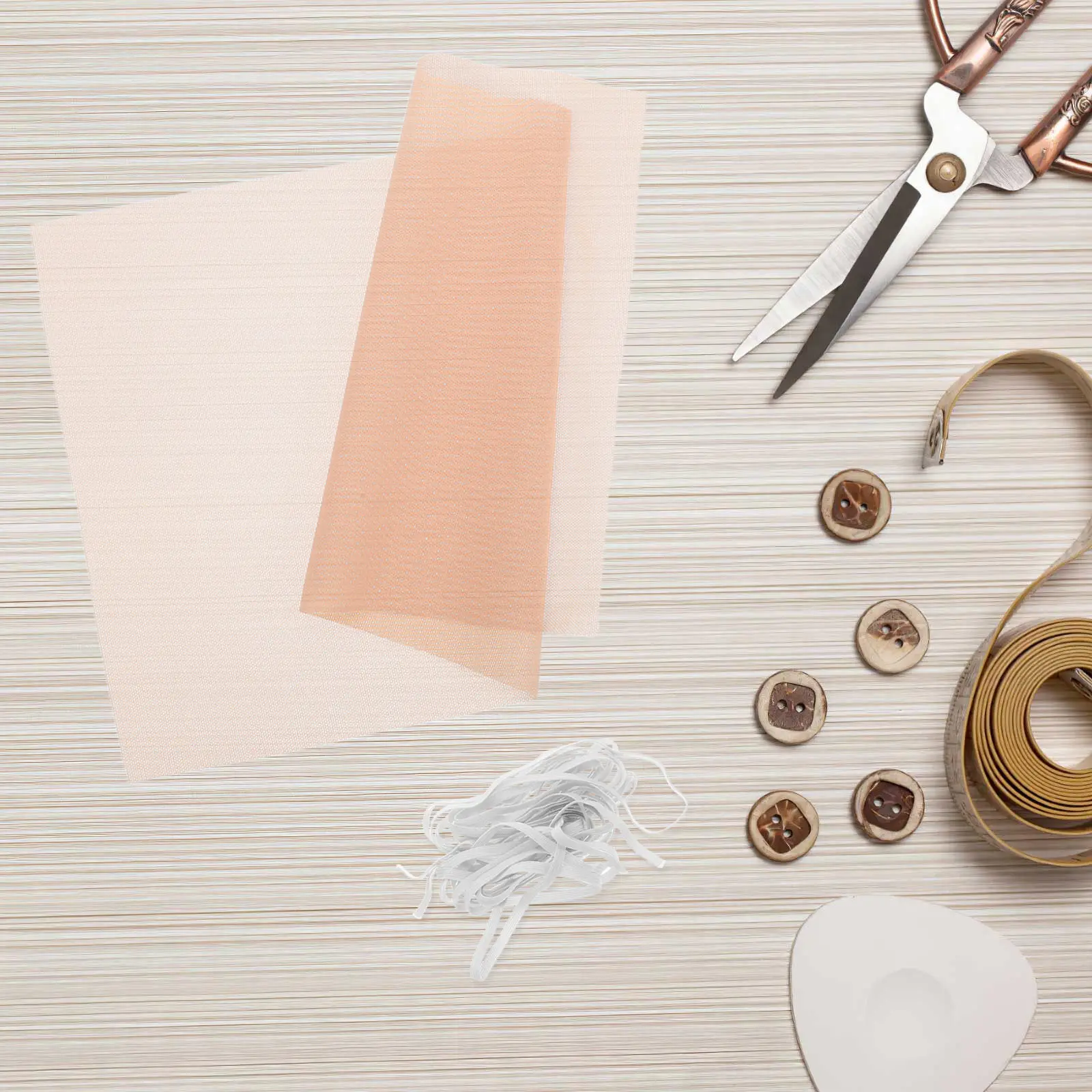 

Набор из 5 шапочек для BJD кукол: защитная внутренняя сетка для ухода за волосами - эластичная мини-шапочка для профессиональных DIY проектов