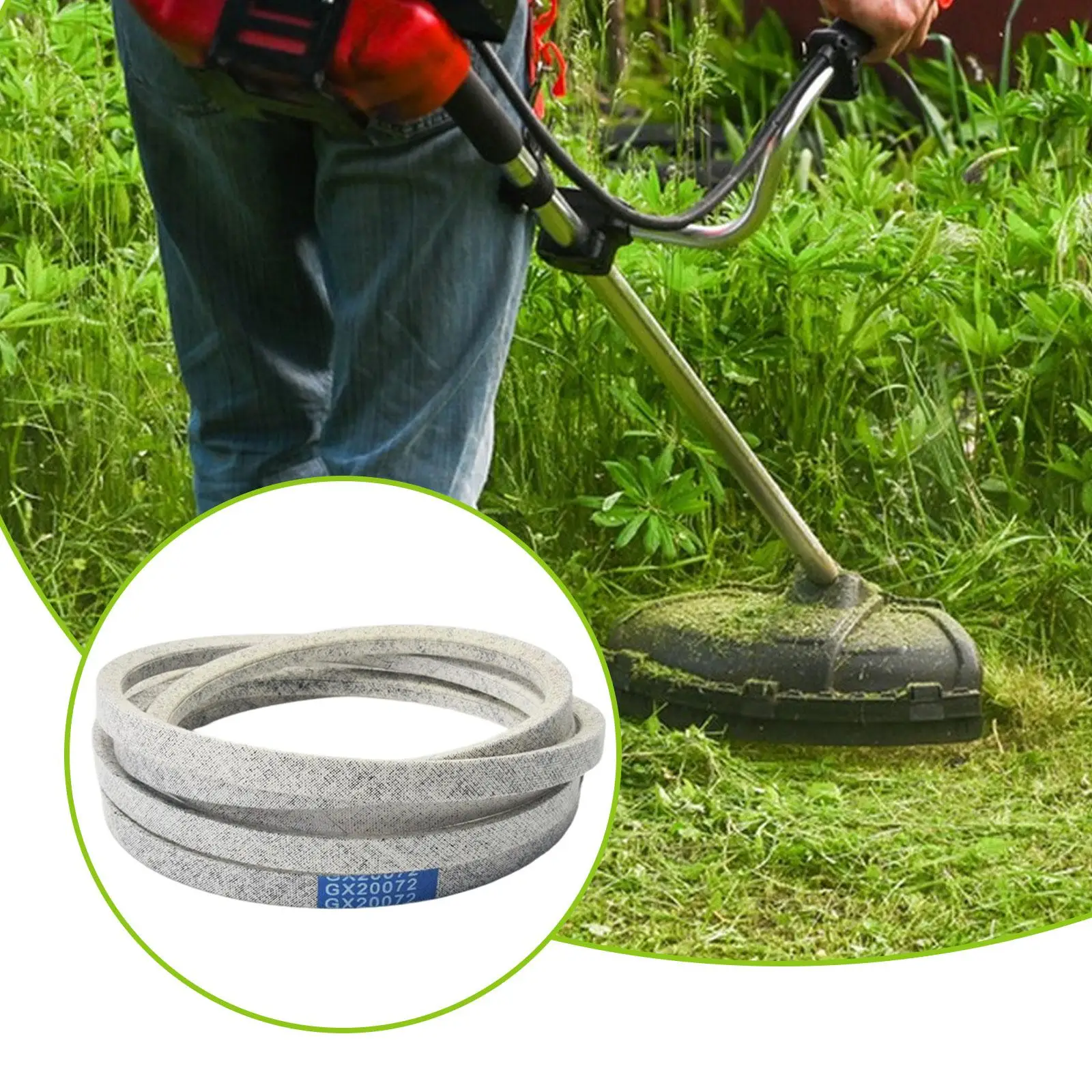 

Gx20072 Accessory Practical Wear Resistant Professional Lawnmower Drive Belt