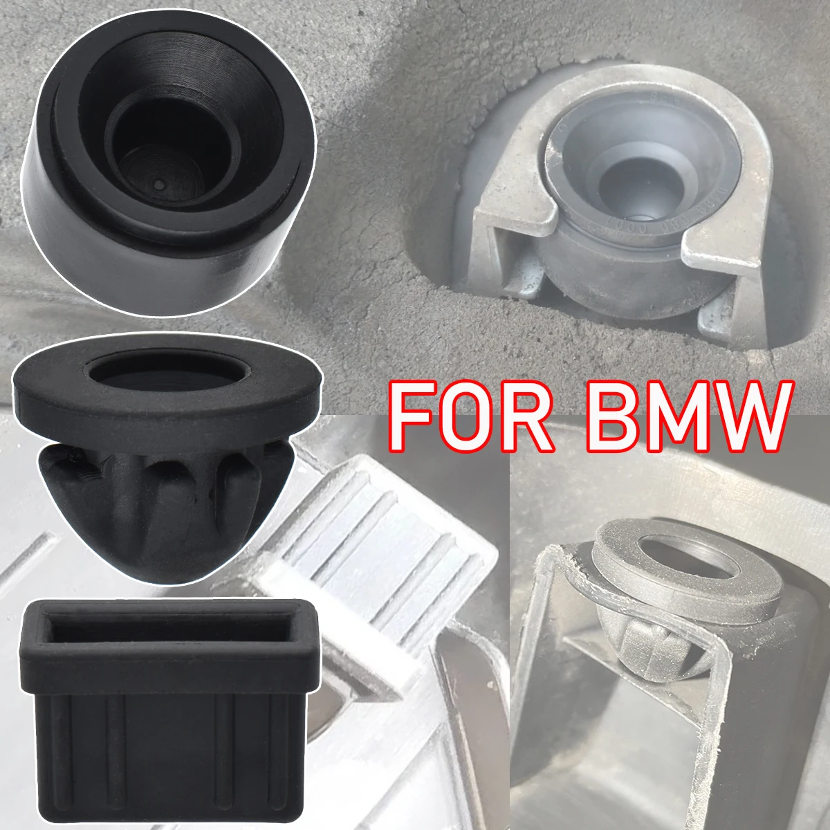 Engine Cover Radiator Rubber Mount Grommet Bush For BMW 1 2 3 4 5 6 7 X1 X3 X4 X5 X6 Z1 Z3 Z4 Z8 E32 E38 E39 F07 F10 F11 Mini 