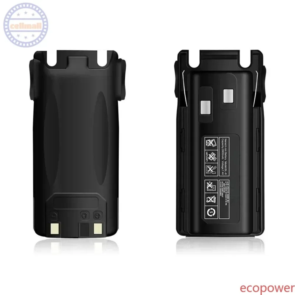 7.4V 2800mAh Brand New Premium Battery BL-8 for Baofeng UV-82HP UV82 UV-8D UV-89 UV-82HX Walkie Talkie,Two-Way Radio Accessories