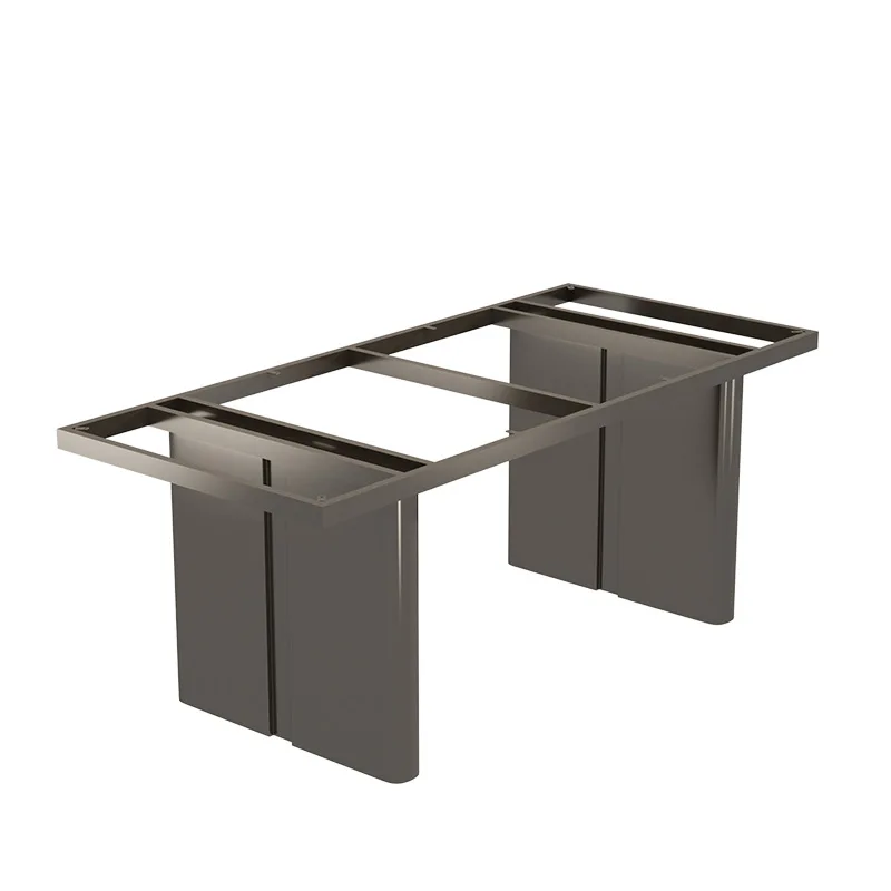 

Marble table leg bracket stainless steel tea table bottom bracket designer
