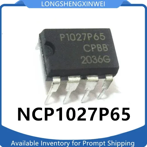 1PCS Original P1027P65 NCP1027P65 Direct Insertion DIP-7 LCD Power Chip New in Stock