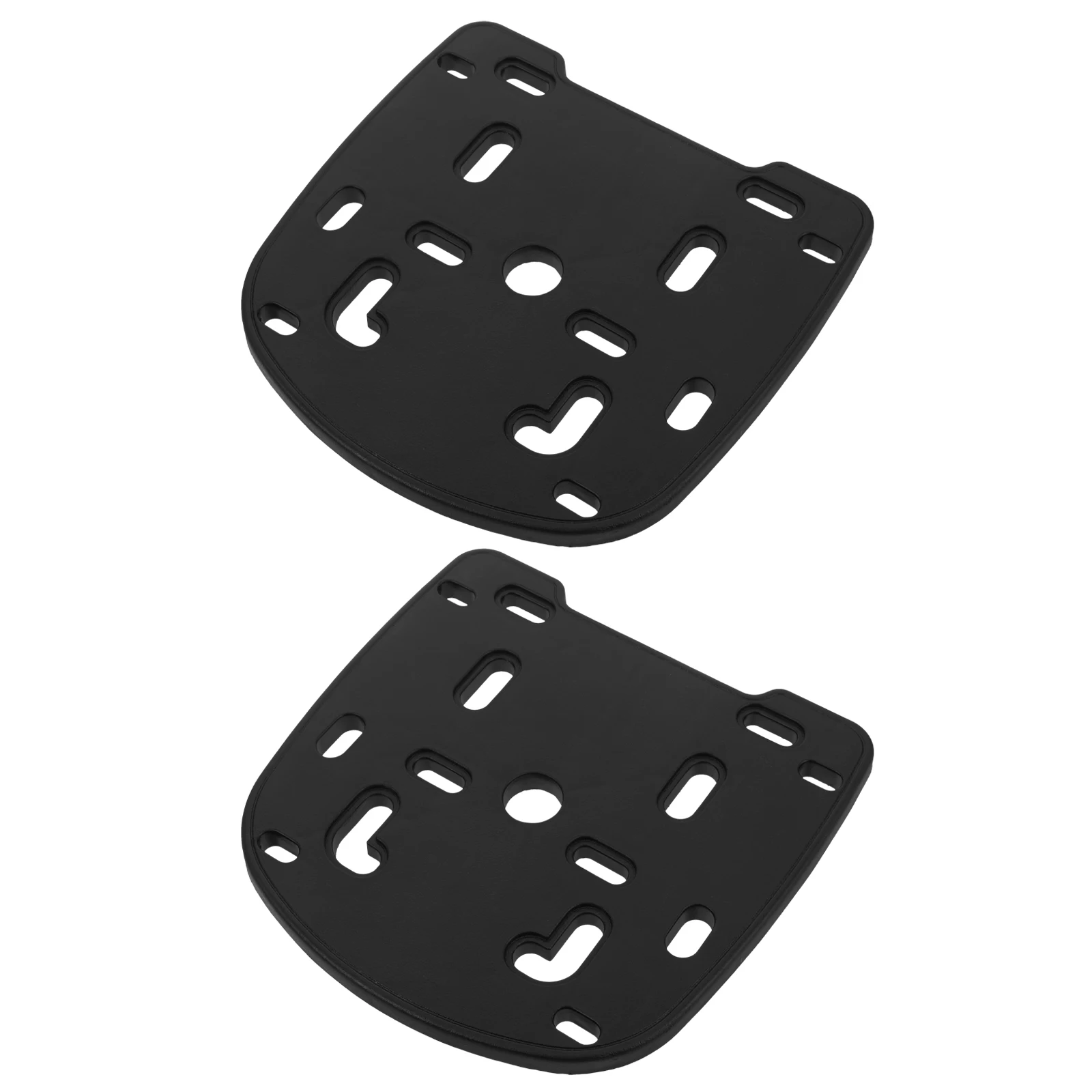 

2 шт., основание багажника для электрического велосипеда, сверхмощный пластиковый задний грузовой кронштейн, универсальный, подходит для багажника мотоцикла, крепление для ящика для хранения