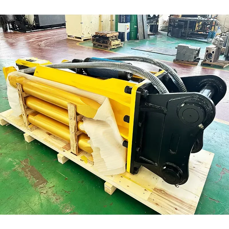 High Performance Mini Excavator Hydraulic Hammer Professional Vibratory Pile Driver Breaking Hammer Attachment for Excavators