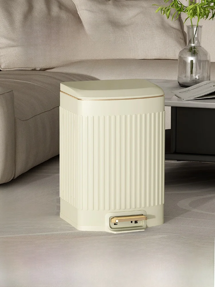 

Мусорное ведро с педалью из нержавеющей стали большой емкости для кухни, гостиной, туалета, домашнего использования