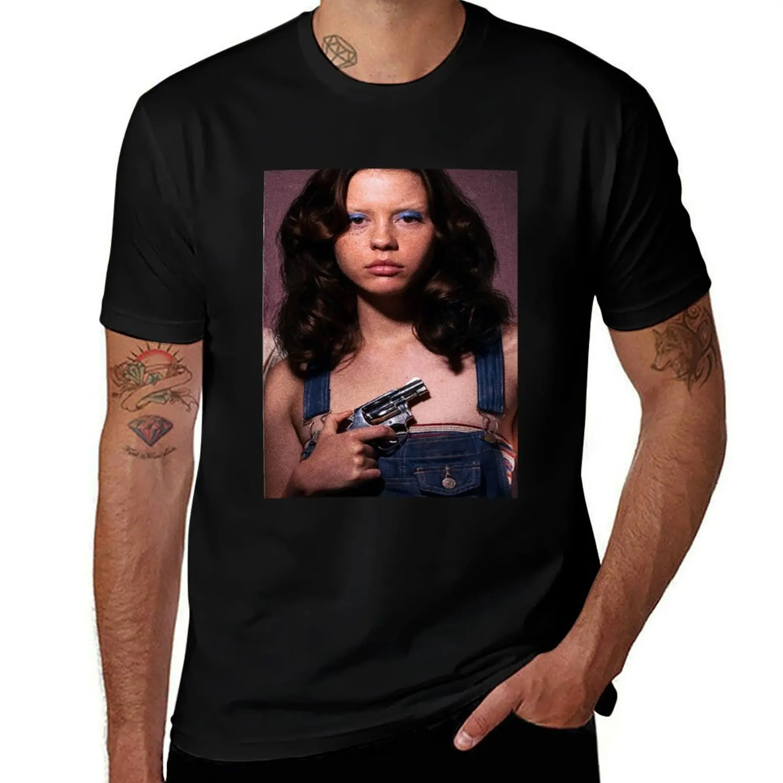 maxxine pearl x movie T-Shirt Summer Casual Loose T-Shirt