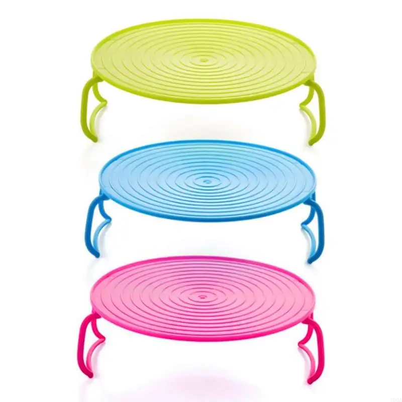 103A Efficient Microwave Heating Tray Practical Tray Double Tiered Microwave Plate Stacker for Busy Individual
