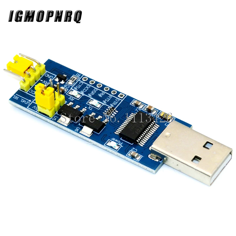 FT232RL serial port module USB to TTL serial port small board 5V 3.3V 1.8V level Download the burn line