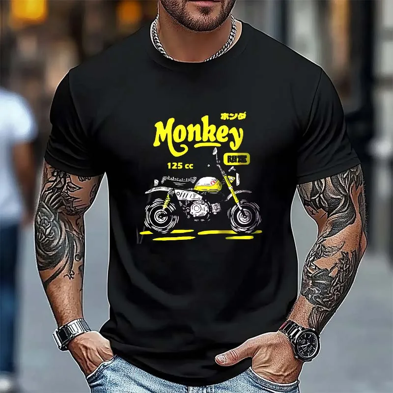 

Vintage Motorcycle Sketch T-Shirt 100% Cotton Hand Drawn Bike Graphic Tee For Men And Women Retro Biker Style Top