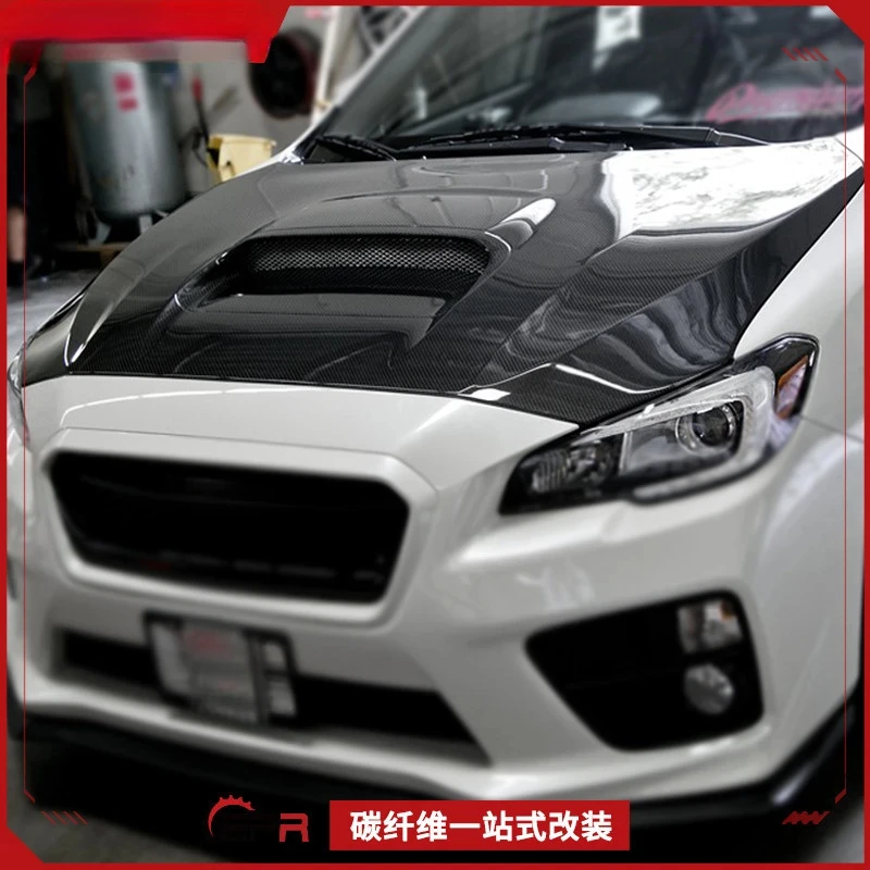 

Для Subaru Impreza STI WRX VAB – Капот двигателя в стиле OE из карбона