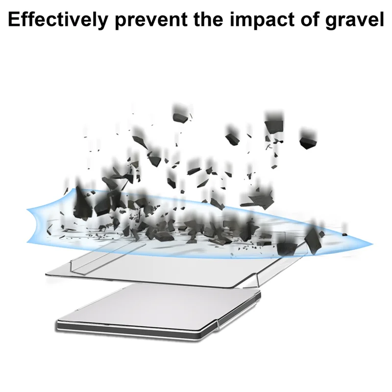 AED7-Protective Case Cover For Starlink Mini Transparent PC Outdoor Case No Signal Blocking Anti-Fall Protective Case