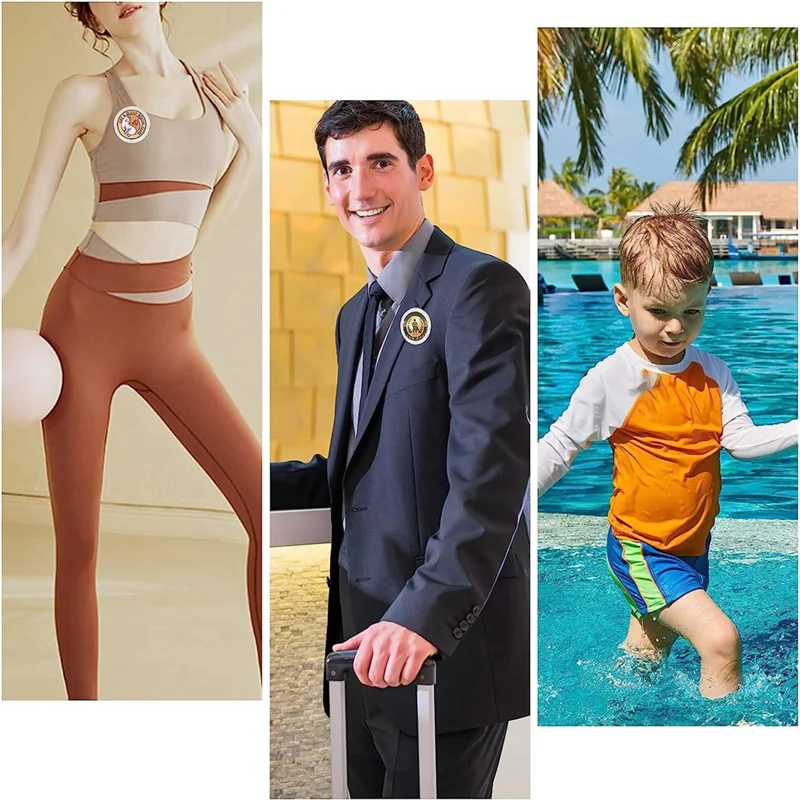 50 buah pembuat kancing 1.5 inci DIY Pin kancing, desain akrilik lencana kancing bening lencana Pin