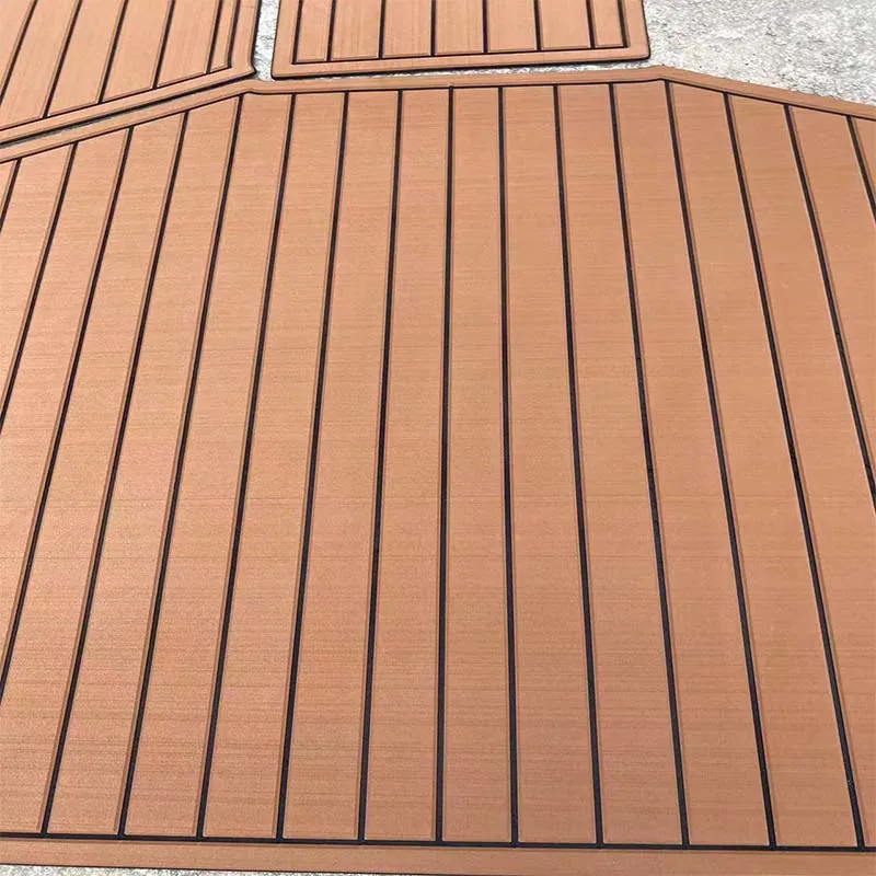 For 2005 Sea Ray 185 Sport Swim Platform Cockpit Pad Boat EVA Foam Teak Flooring Mat