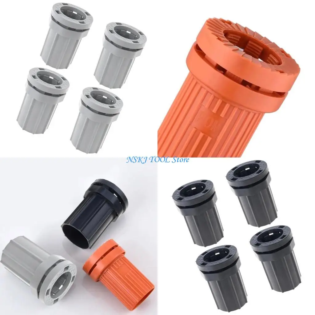 L8RC 4Pcs Faucet Fixed Base Holder Wash Basin Fixation Foot Nut Tap Fastener