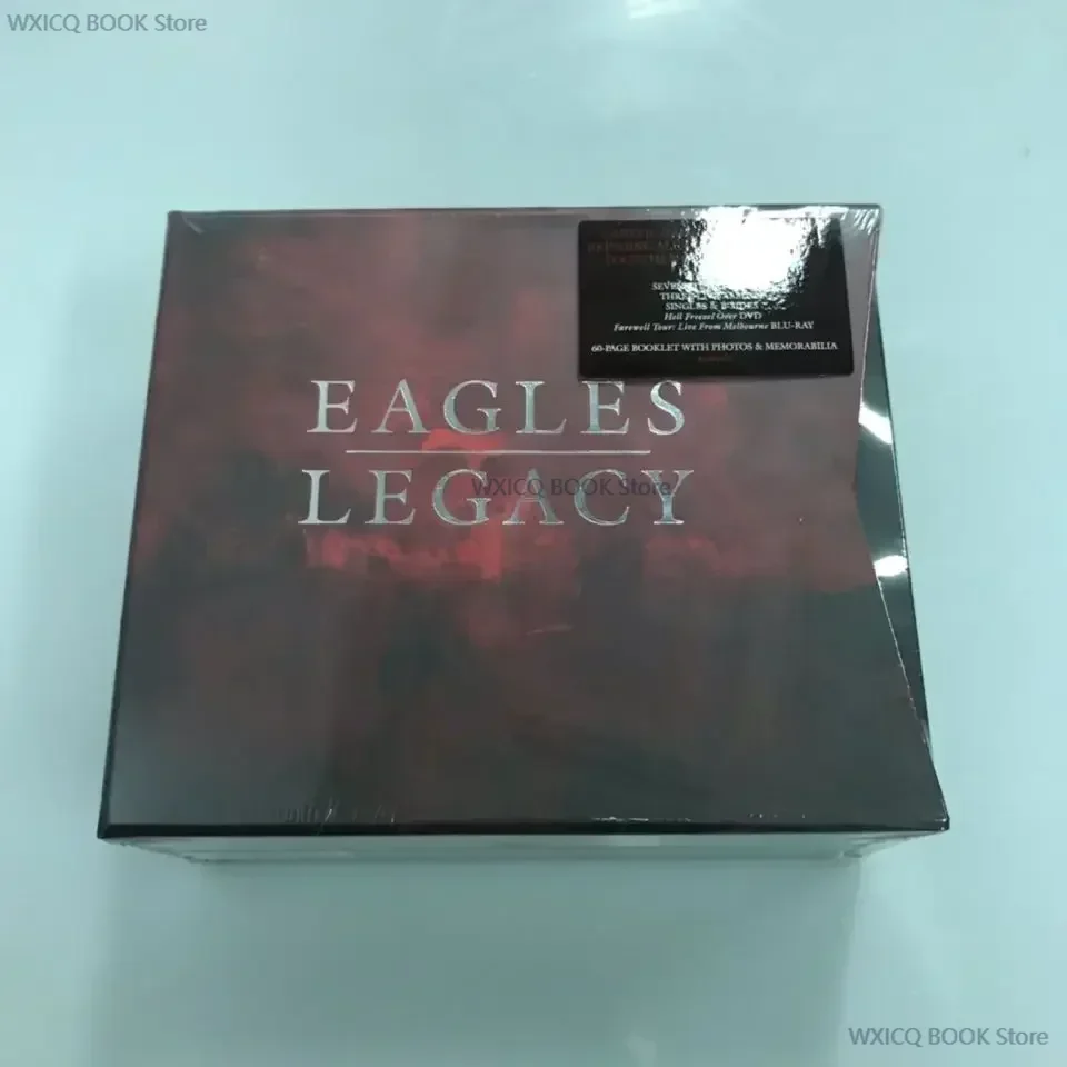 

New BewAmerican rock band The Eagles "Legacy" brand new unopened 12CD+1DVD+1BD set