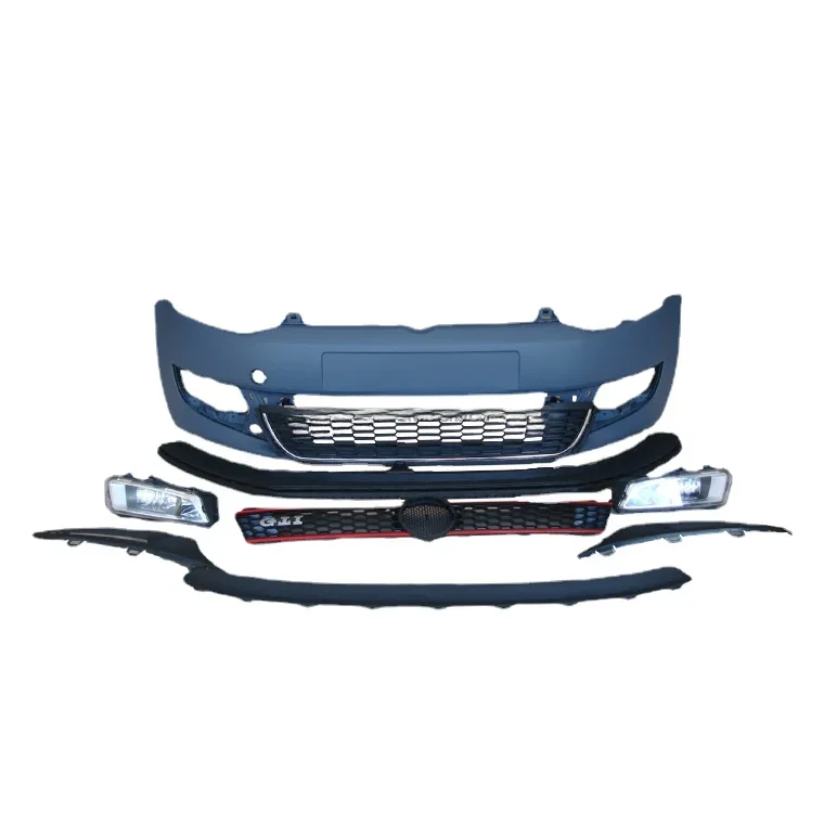 For VW Polo GTI front bumper assy for tuning parts pp material 2010