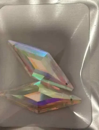

Ссылка для оплаты 49х18мм Crystal AB Rhombus Пришивная зеркала 200шт.