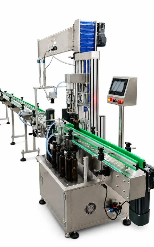 Automatic Capping Machine for Bottle Screw Cap with 220V Power in Food Processing Factory Production Line